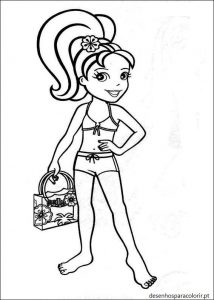 Read more about the article Polly Pocket para pintar 03